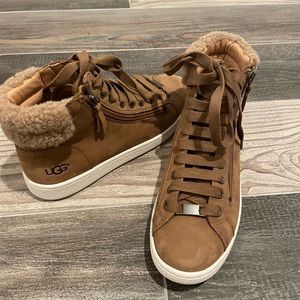 Ugg Genuine Shearling Cuff Sneaker